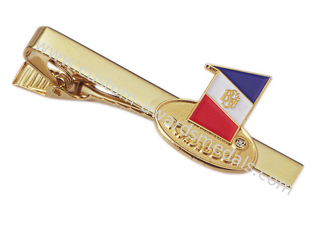 Promotional Gift Knnbbel Personalized Copper Tie Bar For Men With Gold, Nickel, Brass Plating