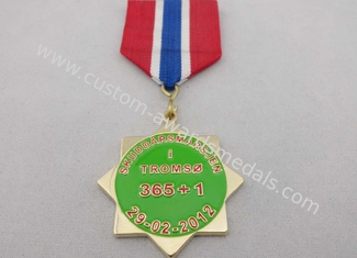 Marathon Sport Meeting Custom Brass Awards Medals with Die Cast, Die Struck, Stamped