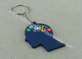 Popular 3D Customizable Keychains Promotional Soft PVC Injection