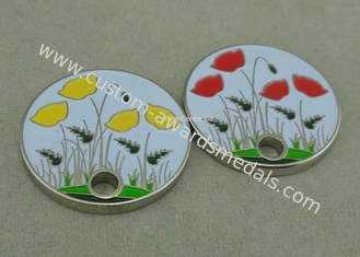 Promotional Iron Stamped Trolley Coin Lock Customized Token Zinc Alloy