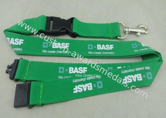 Polyester Double Sides Custom Metal Keychains For Business Promotion
