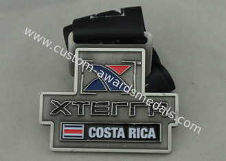 Personalized Die Casting 78mm Diameter Costa Rica Medal