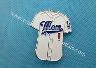 Business Promotion Iron Mom Soft Enamel Pin / Personalised Metal Pin Badges
