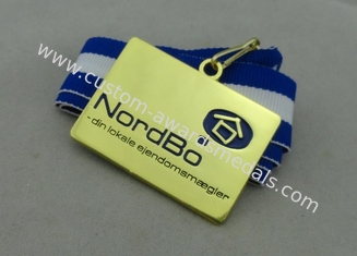Nordbo Ribbon Medals , Zinc Alloy Die Casting With Enamel, Gold Plating