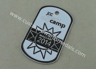 MACCABI Personalized Dog Tags By Aluminum Stamped With Soft Enamel