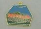 3D Carnival Zinc Alloy Medal With Soft enamel Antique Brass Plating