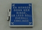 OEM Box Case Memorial Souvenir Badges Zinc Alloy / Aluminum / Stainless Steel