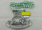 Personalized 3D Zinc Alloy Waghausel Carnival Medal, Die Casting Medals with Two Color Cord and Rhinestone