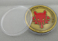 Soft Enamel Gold Plated Airlift Wing Coin / Zinc Alloy Personalized Coins for Awards, Military, Souvenir