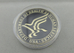 Gold Plating Zinc Alloy / Pewter / Brass American Health &amp; Human Service Personalized Coins