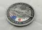 Brass / Zinc Alloy / Pewter Personalized Coins / Air Force Coin with Antique Nickel Plating