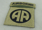 Toys And Packages Air Borne Patches Woven Label For American Military