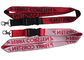 Single Side Woven Polyester Promotional Neck Lanyards with Metal Hook and Safety Break Away Clip