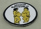 Customized Promotional Embroidered Badge With Merrow
