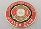 Brass Stamped Personalized Coins With Hard Enamel For Club