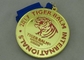 Karate Sports Awards Enamel Medal Custom Judo School Ribbon Medals Die Casting