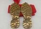 Die Casting Antique Triathlons Awards Medals , Zinc Alloy Antique 5K Medals