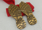 Die Casting Antique Triathlons Awards Medals , Zinc Alloy Antique 5K Medals