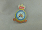 Zinc Alloy Transparent Soft Enamel Pin , Military Honor Royal Air Force Pin Badges