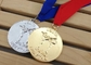 Olympic Soccer Marathon Award Military Souvenir Badges Custom 3D Zinc Alloy Martial