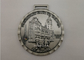 Marathon Running Award Medals By Stamping , Full Relief Zinc Alloy Enamel Medals