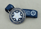 Zinc Alloy Soft Enamel Medal With Long Ribbon , Nickel Plating OEM ODM