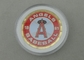 Angels Baseball Personalized Coins For Collection , 4.0 mm Thickness