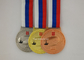Custom Event Die Cast Medals , Antique Gymnastics Ribbon Medals