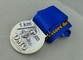 DMG Ribbon Medals by Zinc Alloy Die Casting Full 3D with Silver Plating