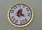 2.0 Inch Boston Red Sox Personalized Coins By Brass Die Struck Soft Enamel