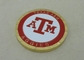 AGGIES Personalized Coins by Brass Stamped with Imitation Hard Enamel