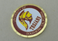 University Of Southern California Brass Stamped Personalized Coins With Diamond Cut Edge