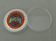 Brass Material Go Bucks Personalized Coins , 1.5 Inch And Diamond Cut Edge