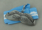 MORUNNER Ribbon Medals , 3D Zinc Alloy Die Cast With Antique Nickel Plating