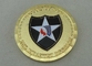 2ND Infantry Division Personalized Coins , Brass Die Stamped , Soft Enamel And Gold Plating