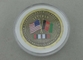 Anti-Terrorist Strike Force Personalized Coin, Soft Enamel, Antique Brass, Copper Stamped