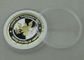 1 3/4 Inch Custom Military Coins Counter Terrorist Unit Brass Die Struck , Transparent Box Packed