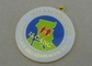 Half Marathon Enamel Medal Brass , Die Stamped Fresh Soft Enamel Badge Medal