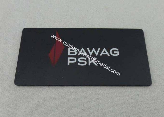 Aluminum Souvenir Badges , Anodized Name Badge With Silk Screen Printing