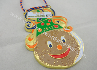 High Quality Rhein Neckar EG Soft Enamel Karneval Medal by Anti Copper, Ant Gold, Mat Gold, Mat Nickel
