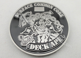Soft Enamel Nickel Plating DECK APE Coin / Zinc Alloy Metal Personalized Coins for Awards Gift