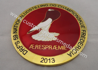 Custom Imitation hard enamel Transparent Badge, Zinc Alloy Souvenir Badges with Gold Plated