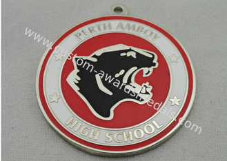 Iron Die Stamped Imitation Hard Enamel Pin / Custom Made Lapel Pins with Nickel Plating ( OEM & ODM )