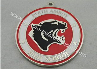 Iron Die Stamped Imitation Hard Enamel Pin / Custom Made Lapel Pins with Nickel Plating ( OEM &amp; ODM )