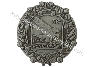 CFS MONTE CIRCEO 3D Zinc Alloy, Aluminum, Stainless Steel Metal Lapel Pins without Soft Enamel