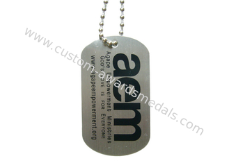 Customized AEM Personalized Military Dog Tags, Personalised Mens Dog Tag With Laser Engraved Number