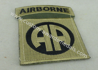 Toys And Packages Air Borne Patches Woven Label For American Military