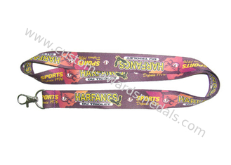 Harfangs Heat Transfer Printing Promotional Lanyards, Customised Lanyards With Metal Hook