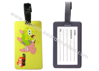 Nick Mag Club Injection Or Silk Screen Printing Luggage Tag, Funny Luggage Tags