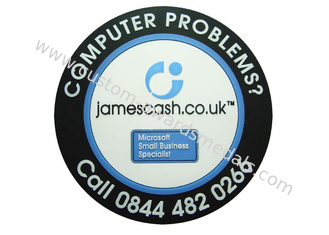 James Cash Pvc Coaster, Custom Drink Coasters For Home, Hotel